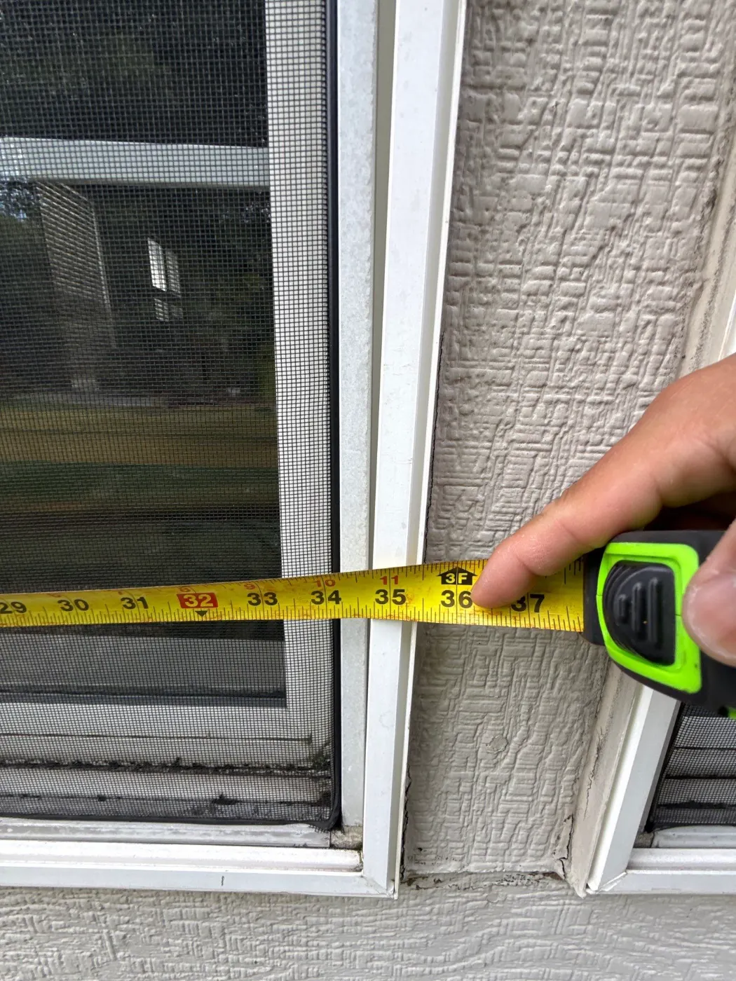 Window replacement documented in Crooked Stick